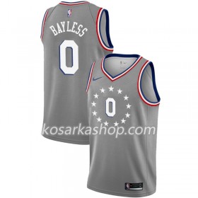 Dres Philadelphia 76ers Jerryd Bayless 0 Nike 2018-19 City Edition Siva Swingman
